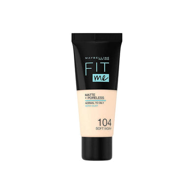Maybelline Fit Me Foundation Matte and Poreless - 104 Soft Ivory