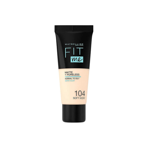 Maybelline Fit Me Foundation Matte and Poreless - 104 Soft Ivory