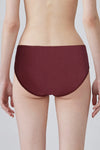 Papillon Cotton Panty - Burgundy