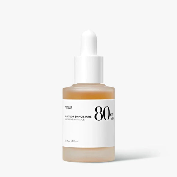 Anua Heartleaf 80 Moisture Soothing Ampoule - 30ml | Hydrating & Calming Ampoule