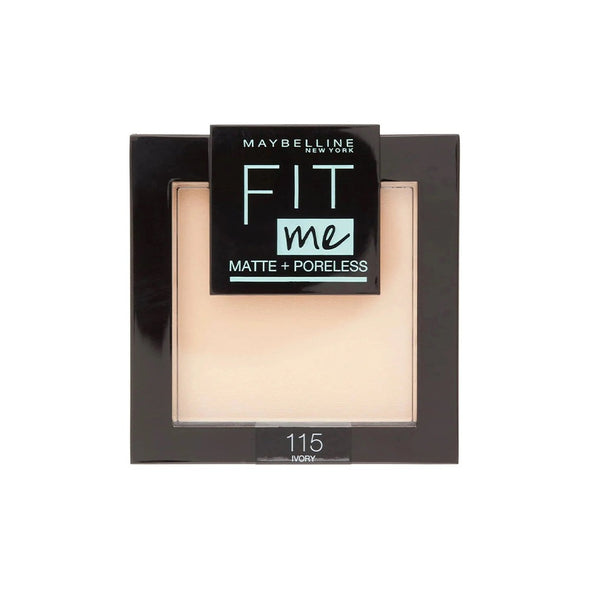 Maybelline Fit Me Matte and Poreless Pressed Powder - 115 Ivory