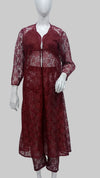 4 Piece Bridal Night Suit – Elegant & Luxurious
