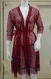 2 Piece Bridal Nighty Set – Gown &amp; Silk Panty Free Size