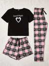 3 Piece Night Suit – Cotton Jersey
