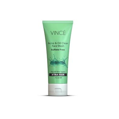 Vince Acne & Oil Clear Face Wash - 75ml
