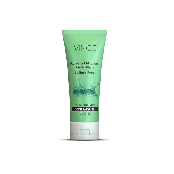 Vince Acne & Oil Clear Face Wash - 75ml