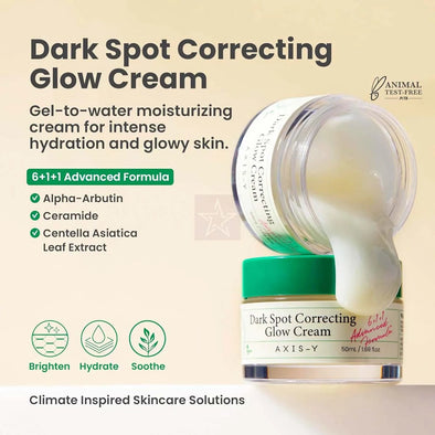 AXIS-Y Dark Spot Correction Glow Cream – 50ml (Made in Korea)